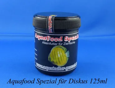 Aquafood Diskus Color Premiumfutter für Diskusfische in einer 125ml Dose